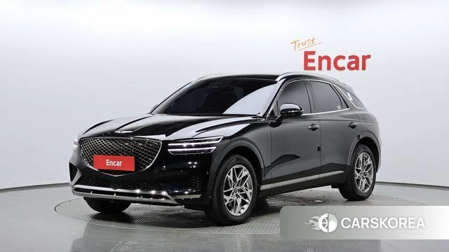 Genesis GV70 2022 Черный из Кореи