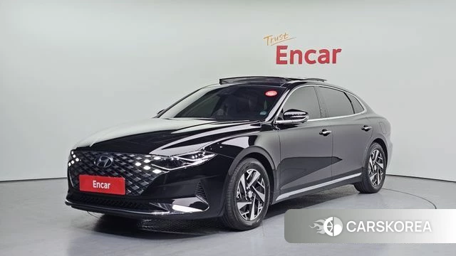 Hyundai The New Grandeur IG Hybrid 2020 Черный из Кореи