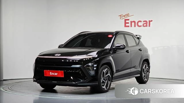 Hyundai Kona (SX2) 2024 Черный из Кореи
