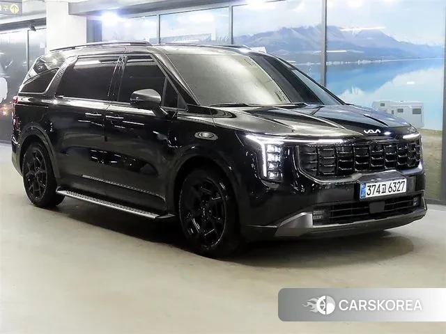 Kia The New Carnival 4th Generation 2024 Черный из Кореи