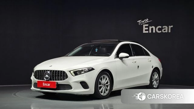 Mercedes-Benz A-Class W177 2020 Белый из Кореи
