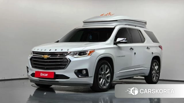 Chevrolet (GM Daewoo) Traverse 2020 Белый из Кореи