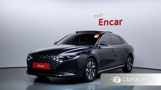 Hyundai The New Grandeur IG Hybrid 2021 Синий из Кореи