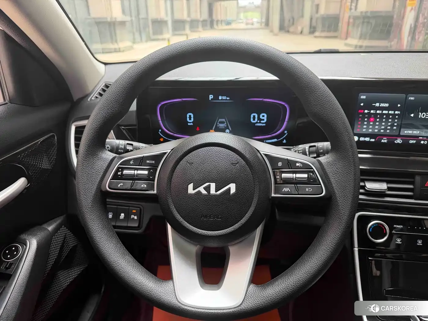 Kia Seltos 2024 Белый из Китая