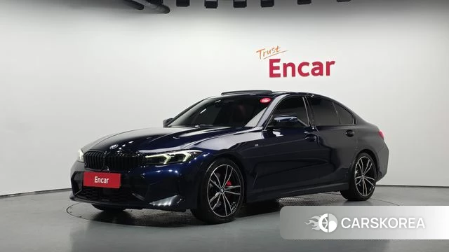 BMW 3 Series (G20) 2022 Черный из Кореи