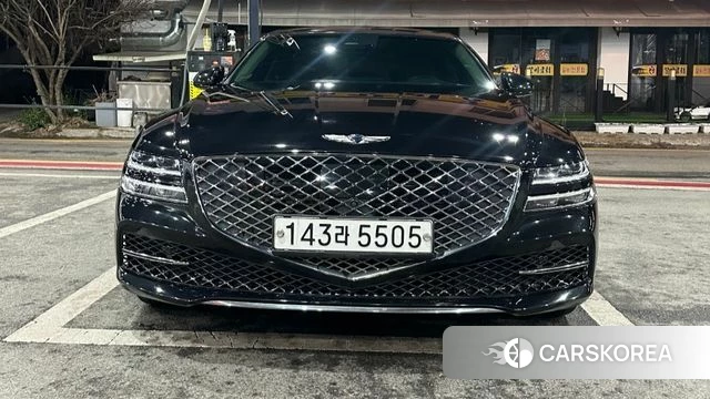 Genesis G80 (RG3) 2020 Черный из Кореи