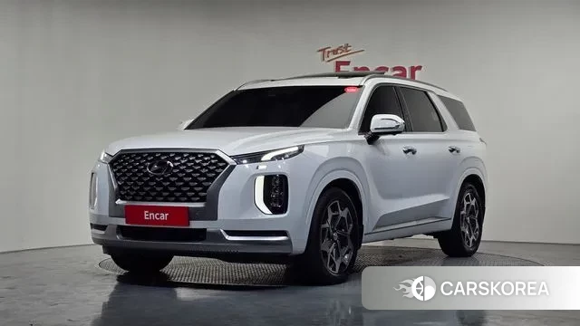 Hyundai Palisade 2021 Белый из Кореи