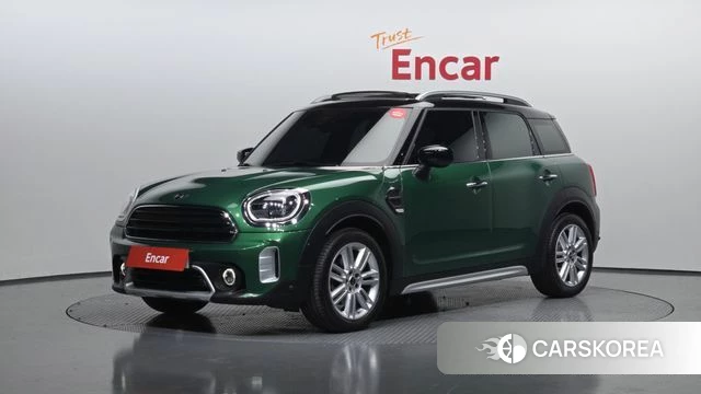 Mini Cooper Countryman 2023 Зеленый из Кореи