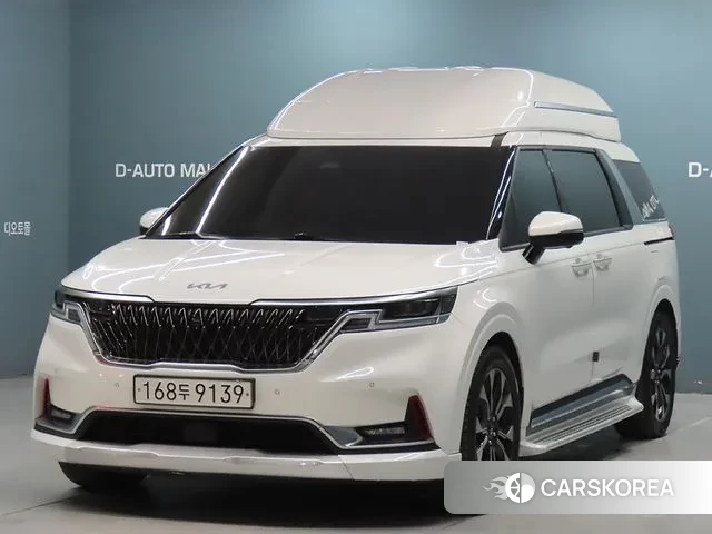 Kia Carnival 4th generation 2021 Белый из Кореи
