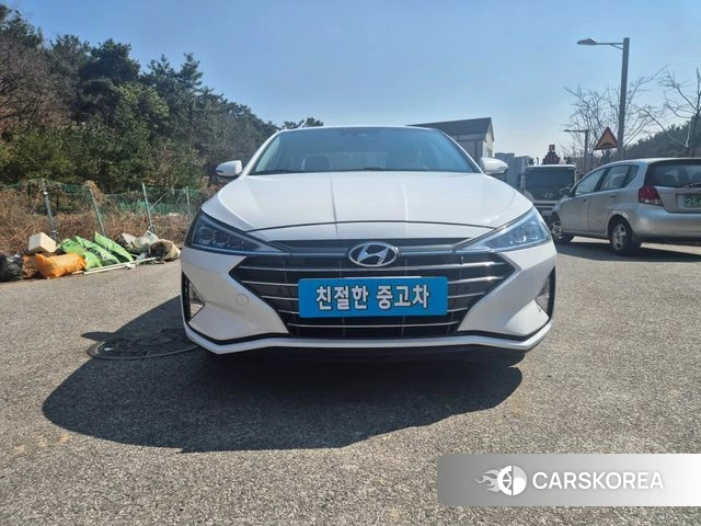 Hyundai The New Avante AD 2019 Белый из Кореи