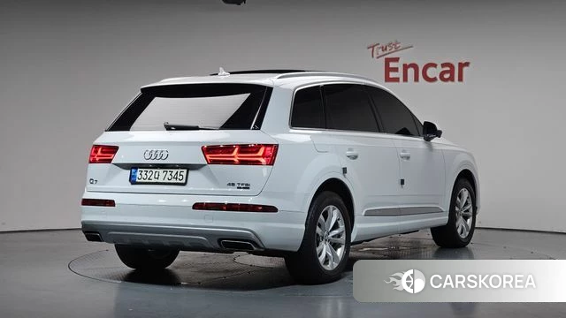Audi Q7 (4M) 2019 Белый из Кореи