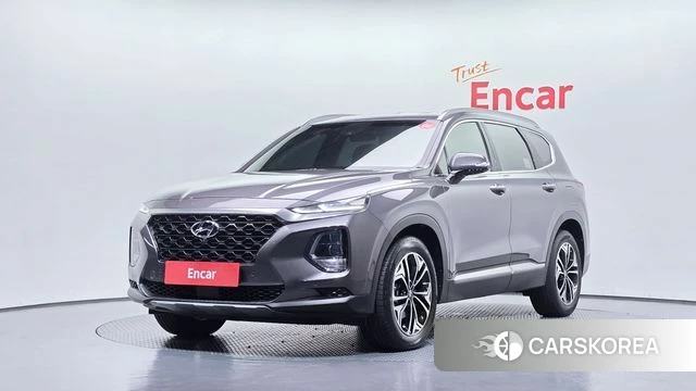 Hyundai Santa Fe TM 2018 Серый из Кореи
