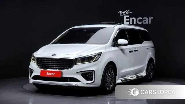 Kia The New Carnival 2019 Белый из Кореи