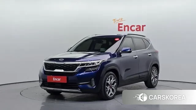 Kia Seltos 2019 Синий из Кореи
