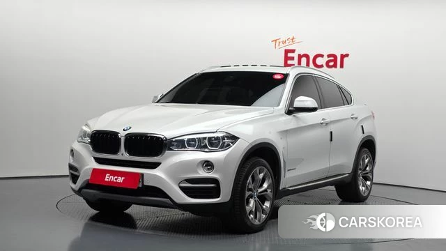 BMW X6 (F16) 2019 Белый из Кореи