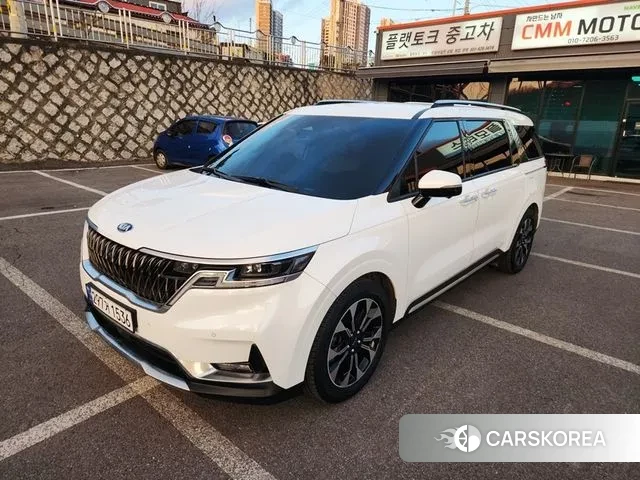 Kia Carnival 4th generation 2021 Белый из Кореи