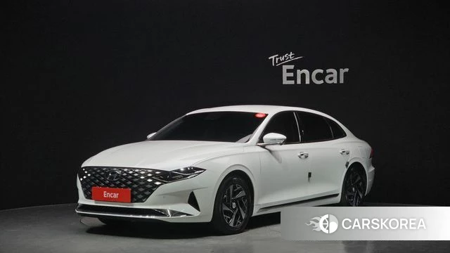 Hyundai The New Grandeur IG Hybrid 2022 Белый из Кореи