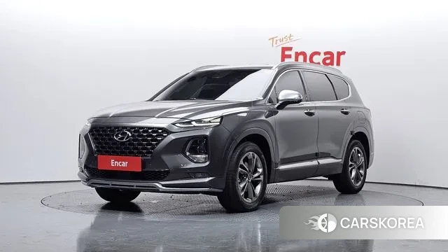 Hyundai Santa Fe TM 2019 Серый из Кореи