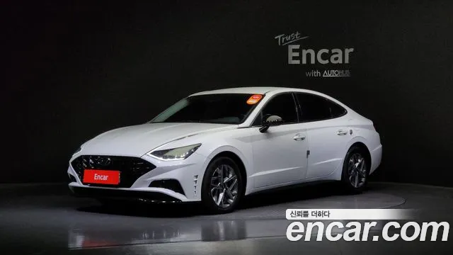 Hyundai Sonata (DN8) 2021 Белый из Кореи