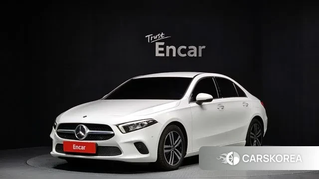 Mercedes-Benz A-Class W177 2021 Белый из Кореи