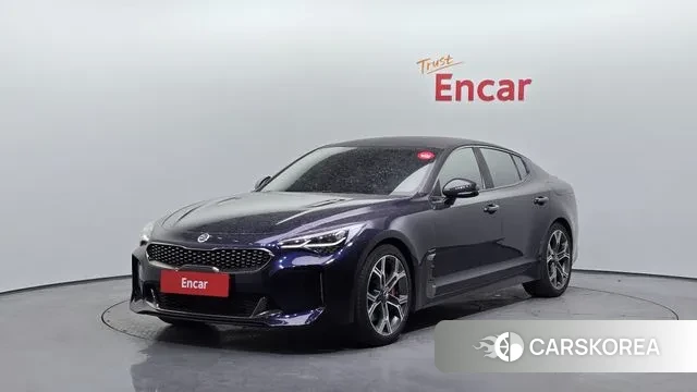 Kia Stinger 2018 Синий из Кореи