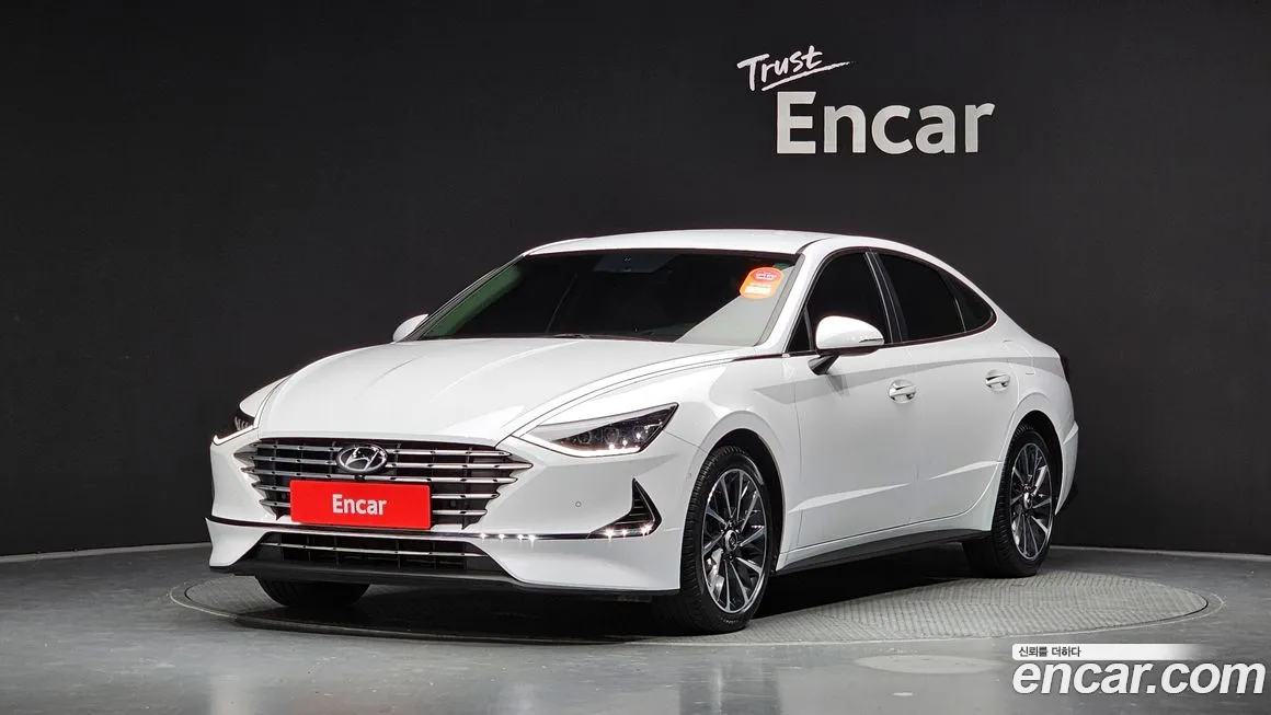 Hyundai Sonata Hybrid (DN8) 2022 Белый из Кореи
