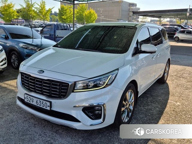 Kia The New Carnival 2018 Белый из Кореи
