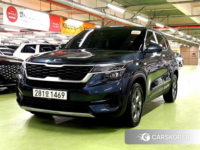 Kia Seltos 2020 Серый из Кореи