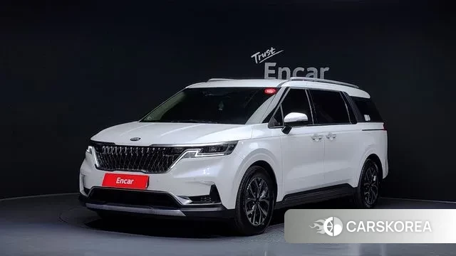 Kia Carnival 4th generation 2020 Белый из Кореи