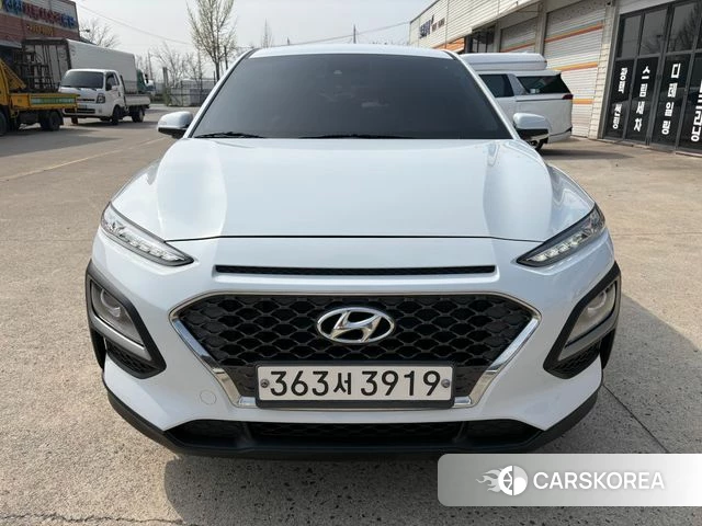 Hyundai Kona Hybrid 2019 Белый из Кореи