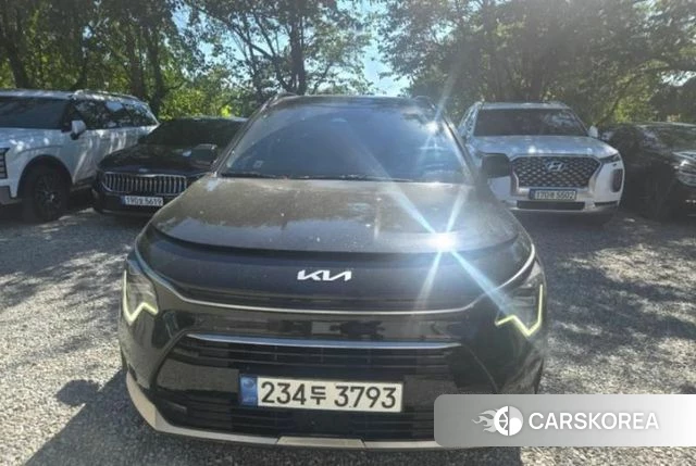 Kia Di Ol Nu Niro 2022 Черный из Кореи