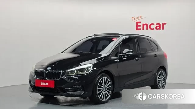 BMW 2 Series Active Tourer (F45) 2021 Черный из Кореи