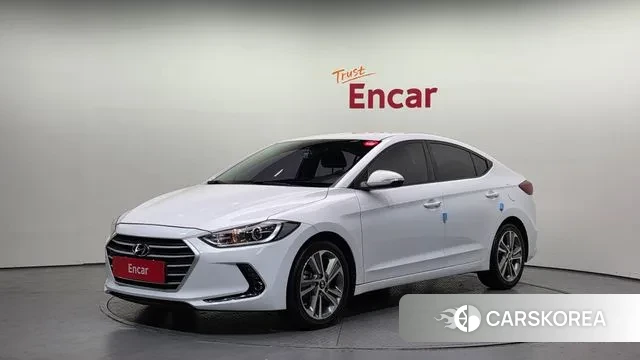 Hyundai Avante AD 2018 Белый из Кореи