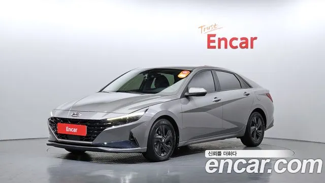 Hyundai Avante Hybrid (CN7) 2020 Серый из Кореи