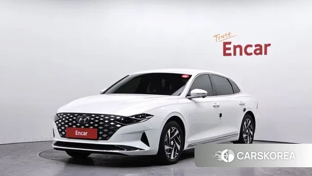 Hyundai The New Grandeur IG Hybrid 2022 Белый из Кореи