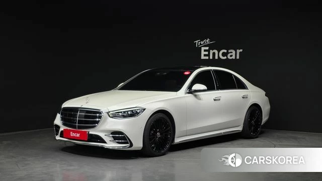 Mercedes-Benz S-Class W223 2022 Белый из Кореи