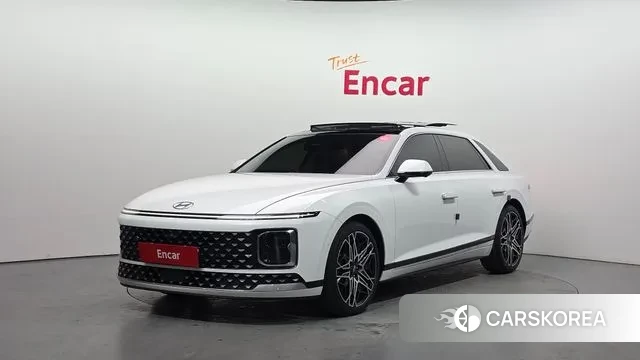 Hyundai Grandeur Hybrid (GN7) 2023 Белый из Кореи