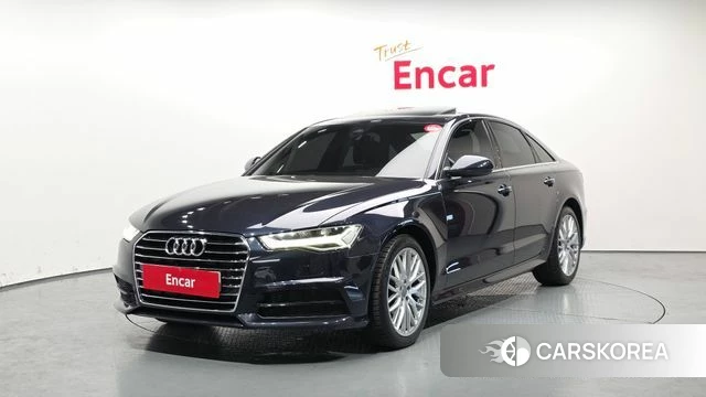 Audi New A6 2018 Синий из Кореи