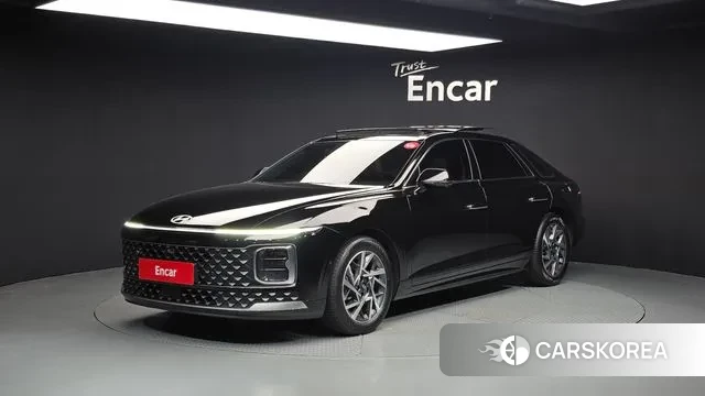 Hyundai Grandeur Hybrid (GN7) 2024 Черный из Кореи