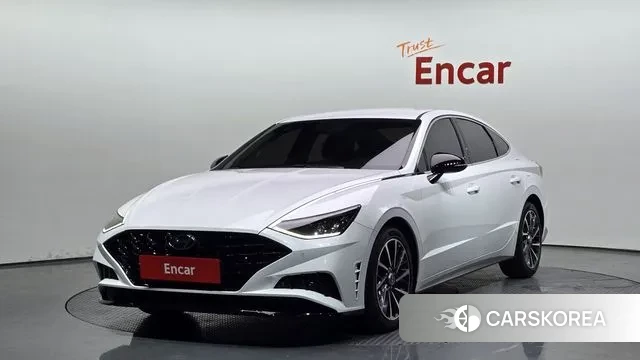 Hyundai Sonata (DN8) 2022 Белый из Кореи