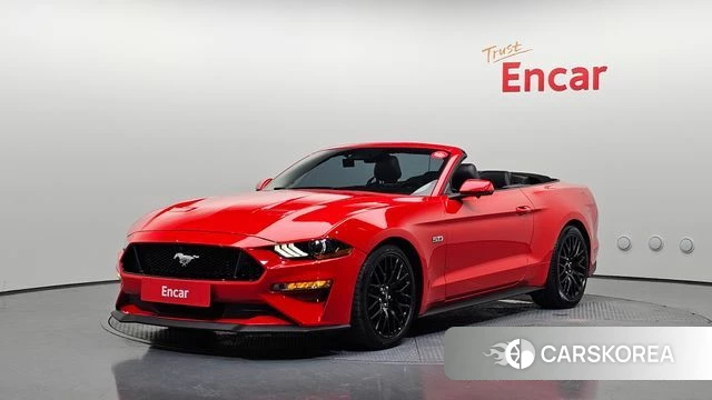 Ford Mustang 2019 Красный из Кореи