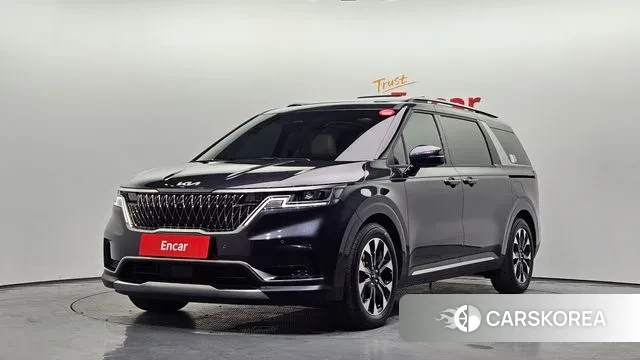 Kia Carnival 4th generation 2023 Серый из Кореи