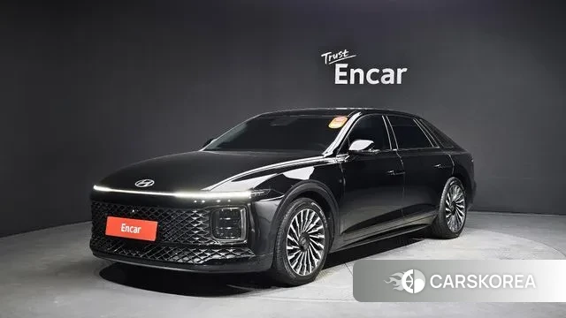 Hyundai Grandeur Hybrid (GN7) 2023 Черный из Кореи