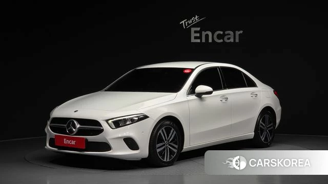 Mercedes-Benz A-Class W177 2021 Белый из Кореи
