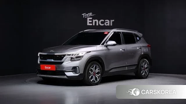 Kia Seltos 2021 Серый из Кореи