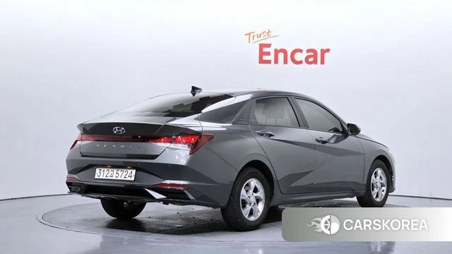 Hyundai Avante (CN7) 2021 Серый из Кореи