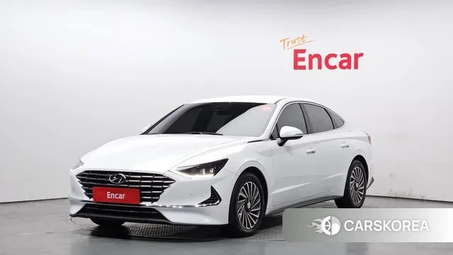 Hyundai Sonata Hybrid (DN8) 2022 Белый из Кореи