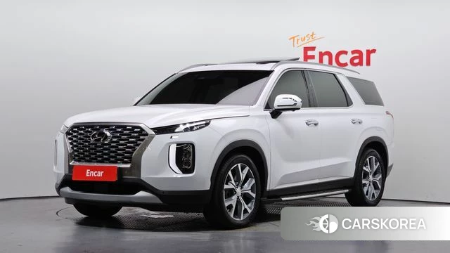 Hyundai Palisade 2019 Белый из Кореи