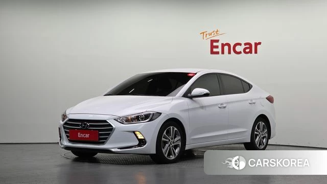 Hyundai Avante AD 2018 Белый из Кореи
