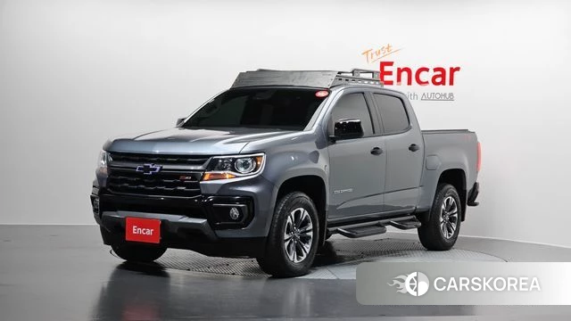 Chevrolet (GM Daewoo) Real New Colorado 2021 Серый из Кореи